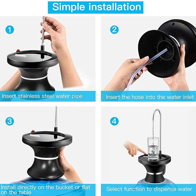 Automatic Electric Drinking Water Bottle PumpAutomatic Electric Drinking Water Bottle Pump