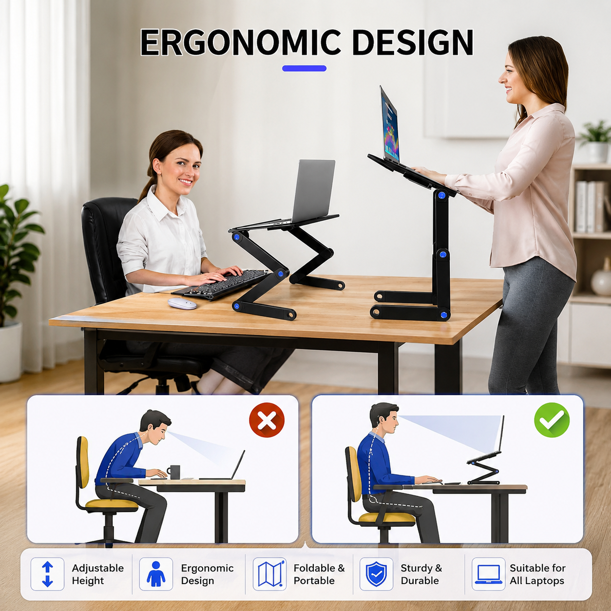 multifunctional Laptop table T8