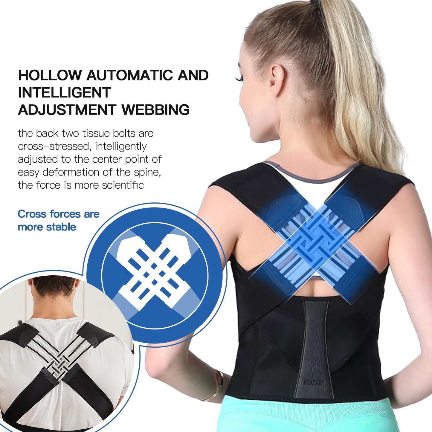 Molded Compression Posture Vest