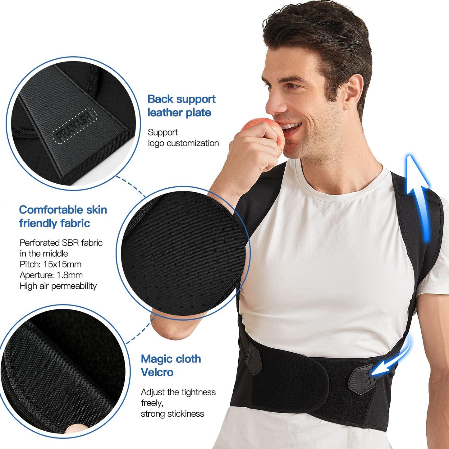 Molded Compression Posture Vest