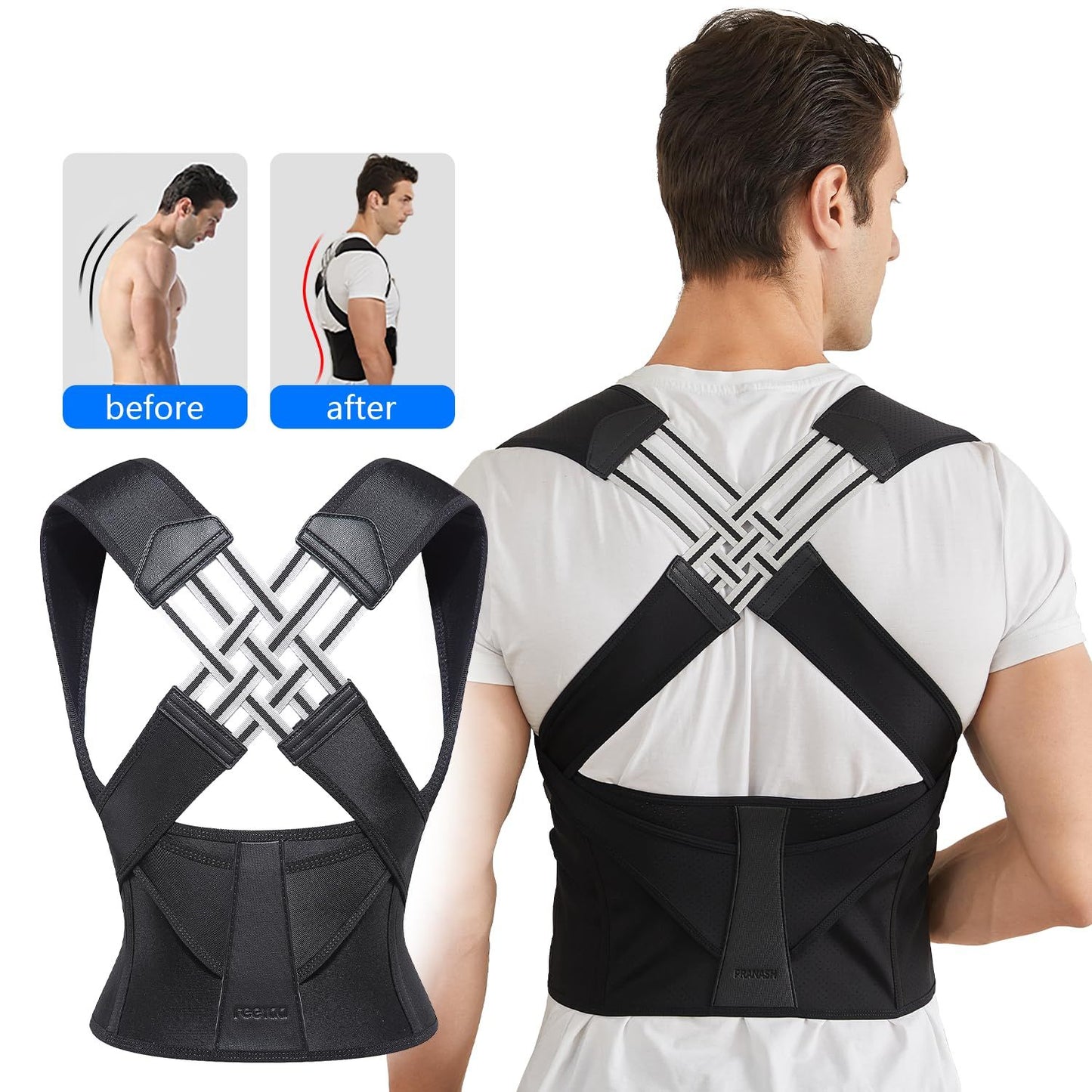 Molded Compression Posture Vest